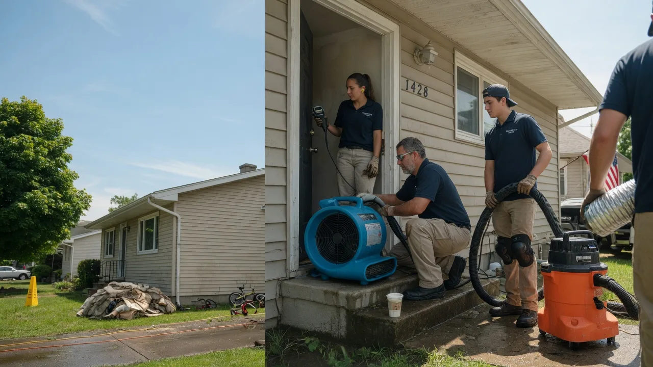 Water Damage Restoration in Livingston, IL near me